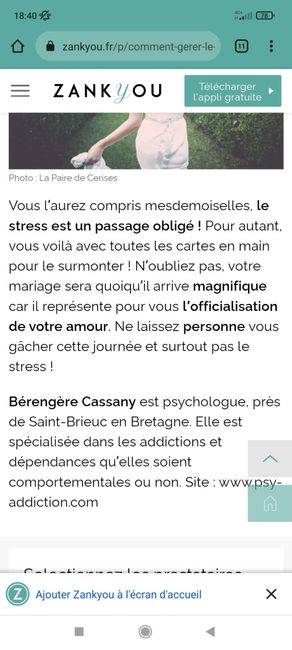 Comment gérer son stress le jour j - 13