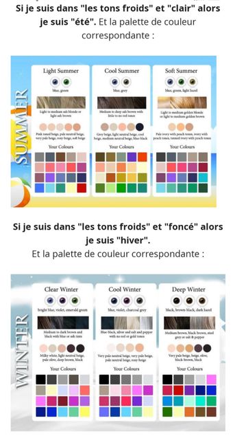 Maquillage/robe/costume quelle couleur vous va le mieux ? - 2