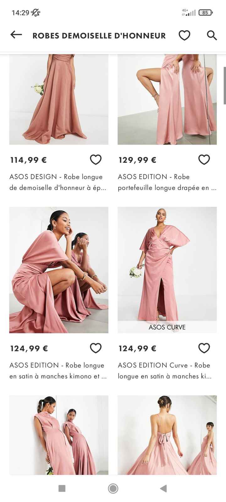 Robe témoins - 2