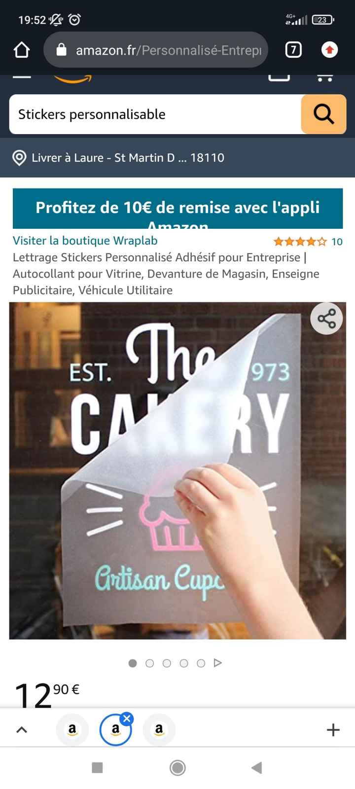 Stickers personnalisés - 1