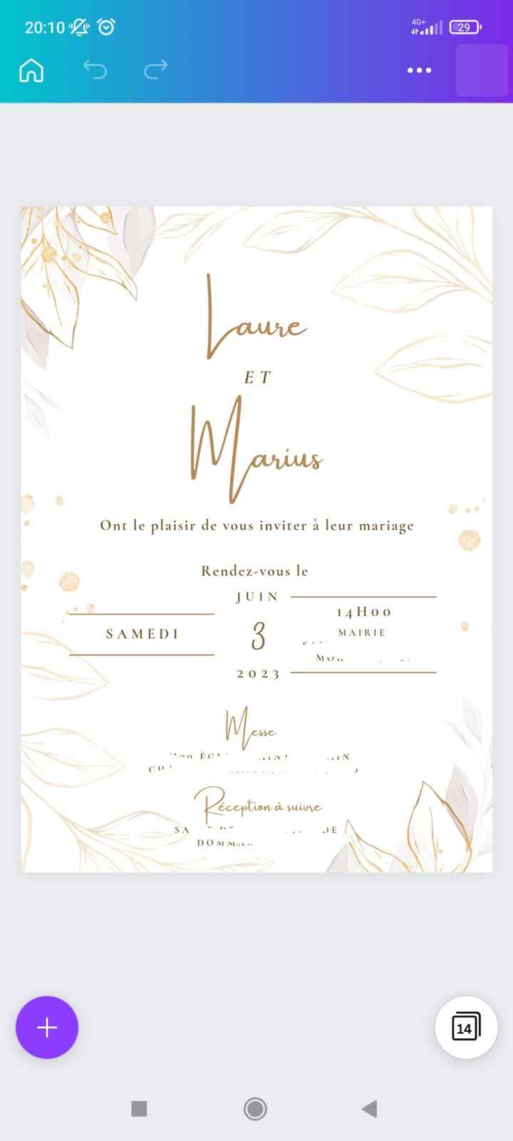faire part - 1