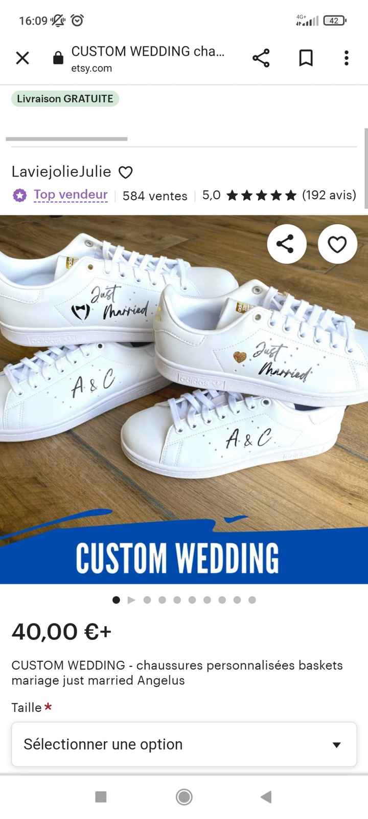 Chaussure mariage - 1