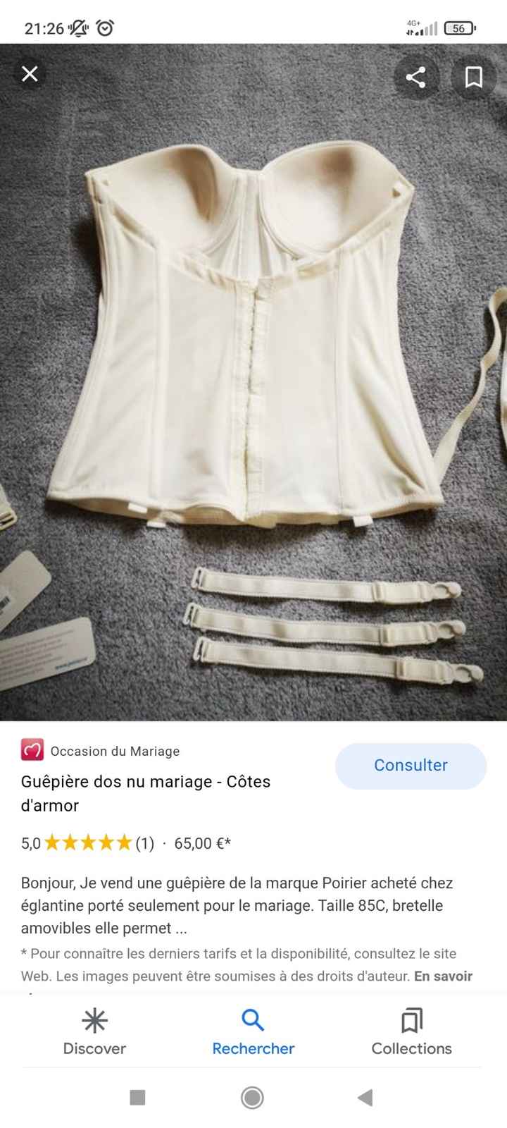Coucou quelle lingerie pour vous pour une robe bustier pour porter mi-décembre ? - 1