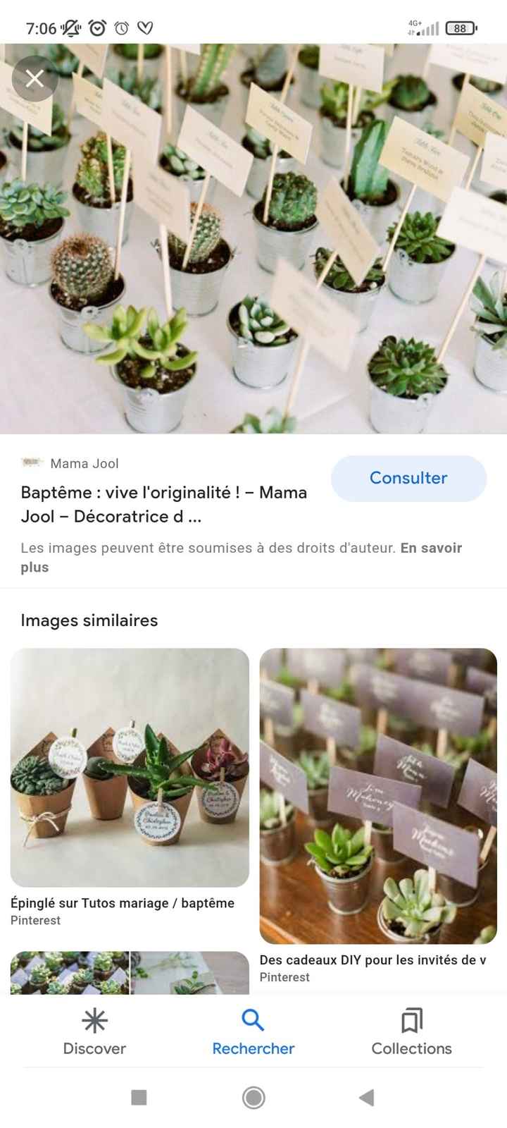 Cadeaux invités - 1