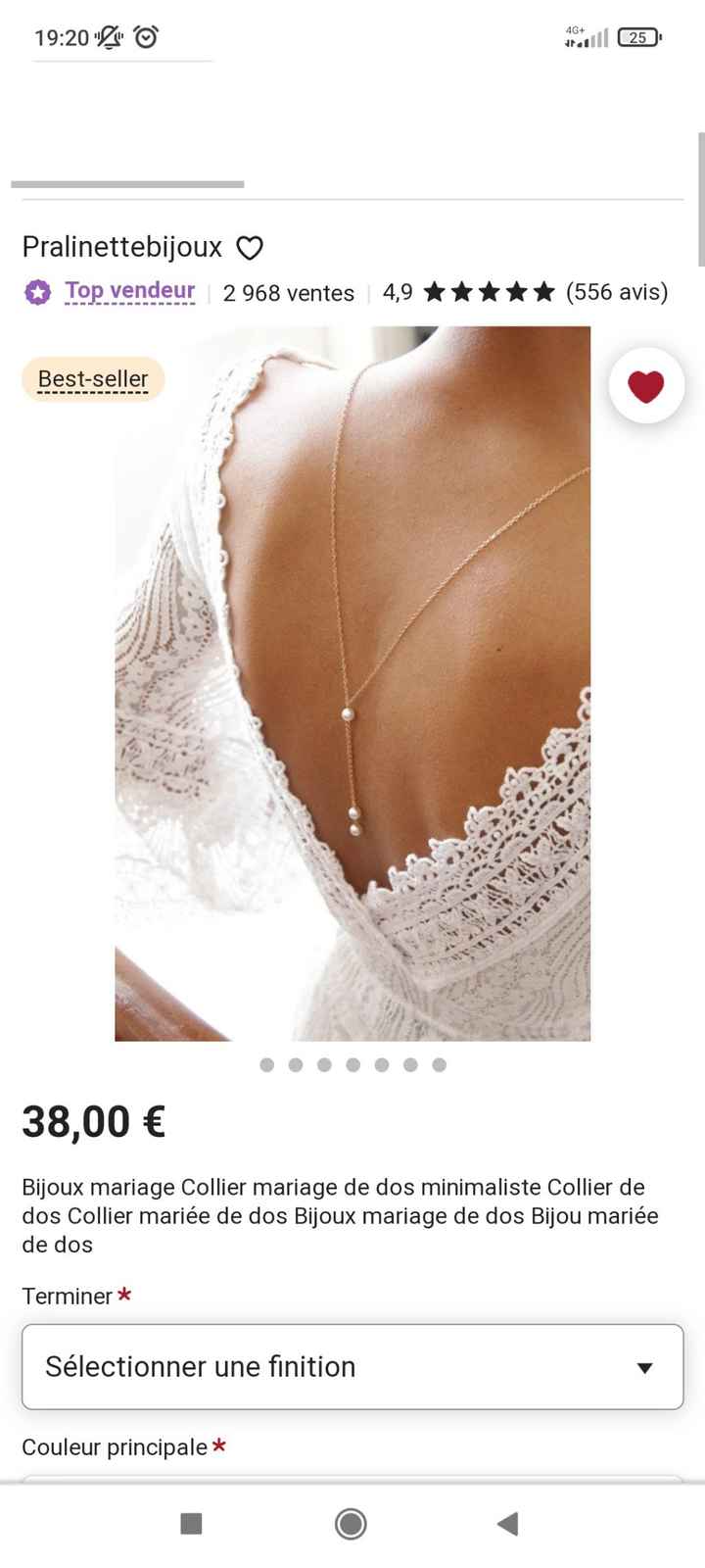 Bijoux jour j - 1