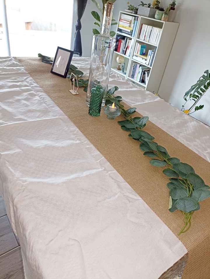 Mes premiers essais de table - 1