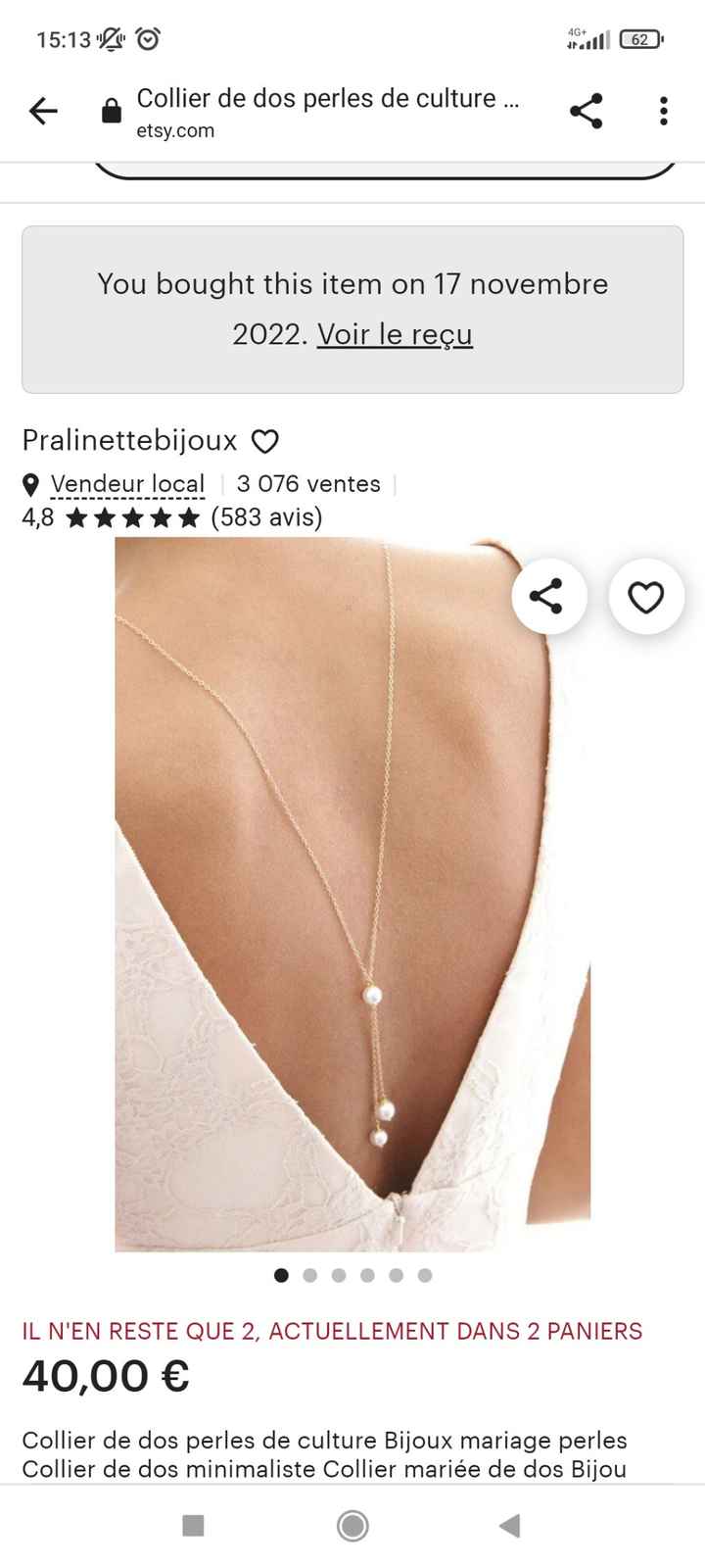 Recherche Colier de dos - 2