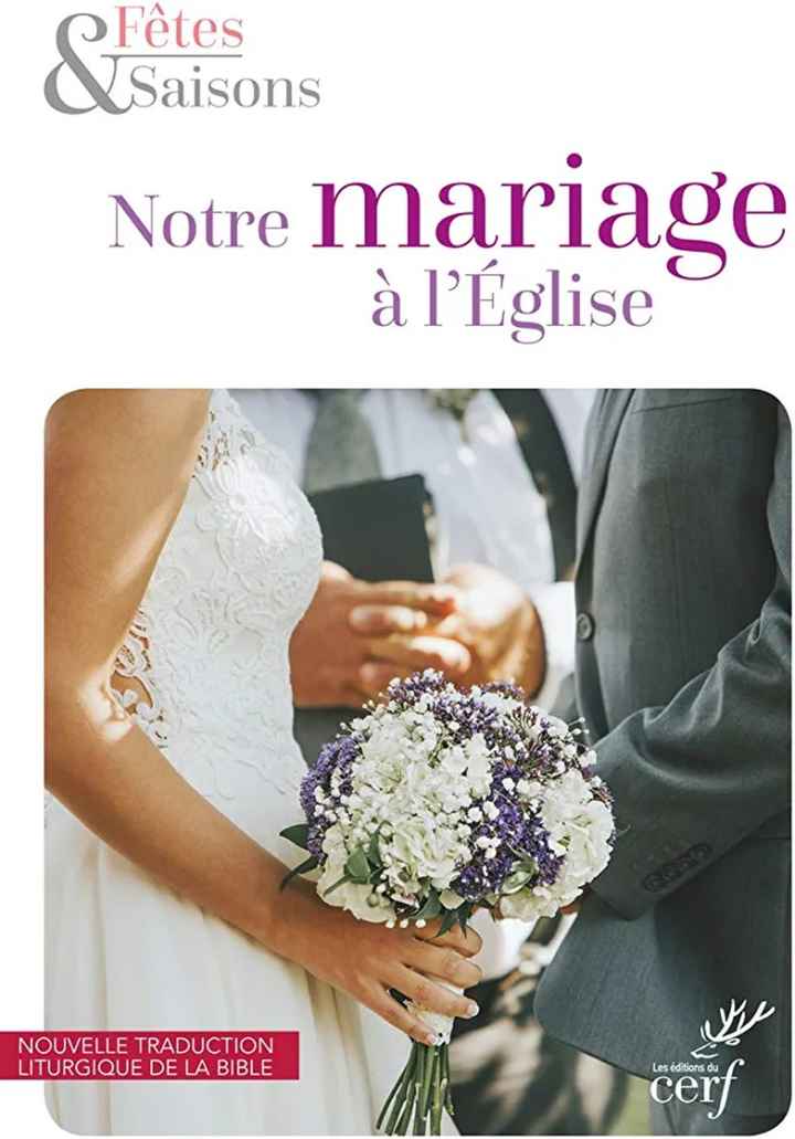 Déroulé mariage chrétien - 1