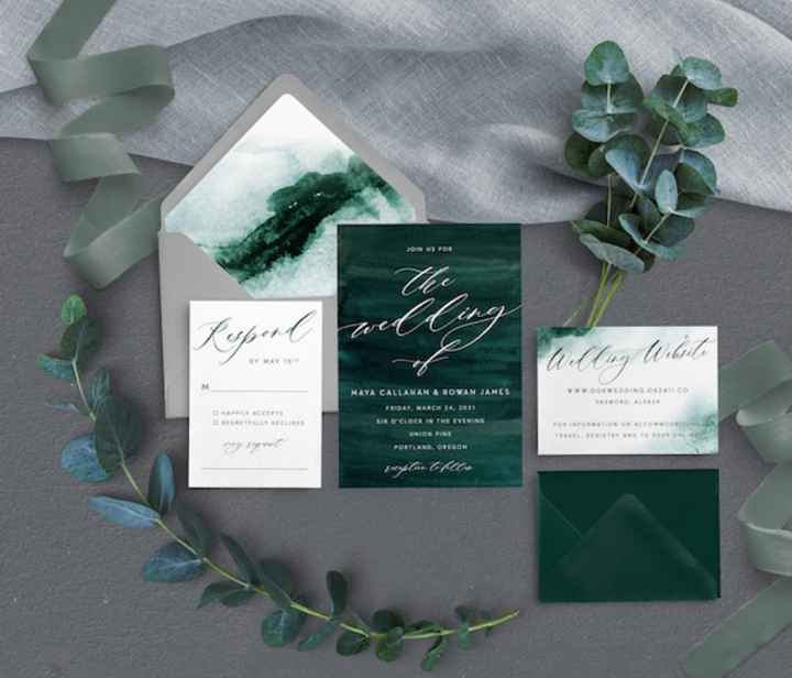 Un mariage Vert foncé - 6