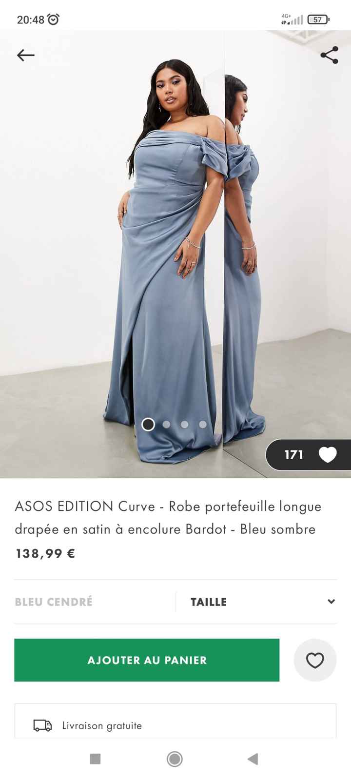 Robes de demoiselle d'honneur Asos - 4