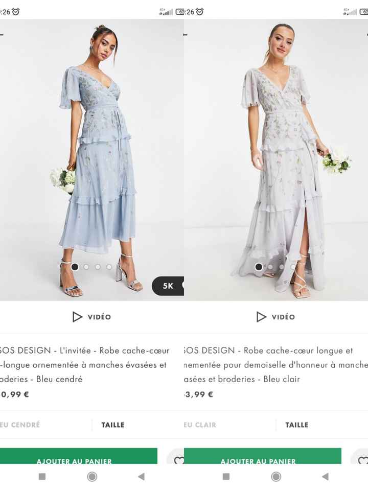 Robes de demoiselle d'honneur Asos - 5