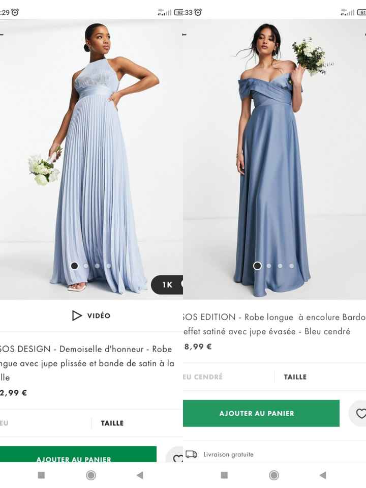 Robes de demoiselle d'honneur Asos - 8