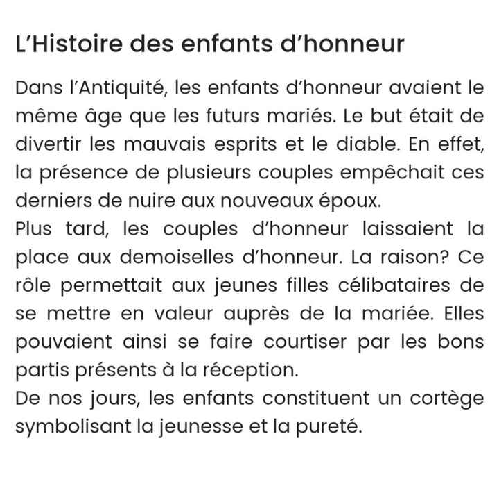Origines demoiselle d'honneur - 3