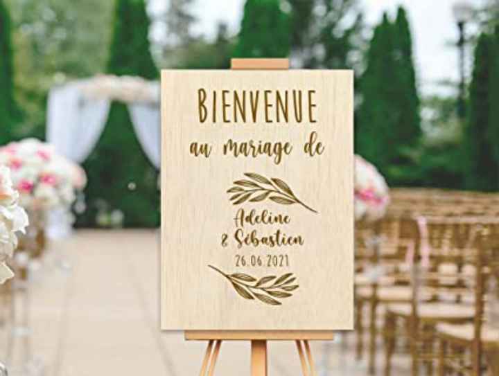 Inspirations panneau de bienvenue - 3