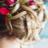 Coiffure+fleurs