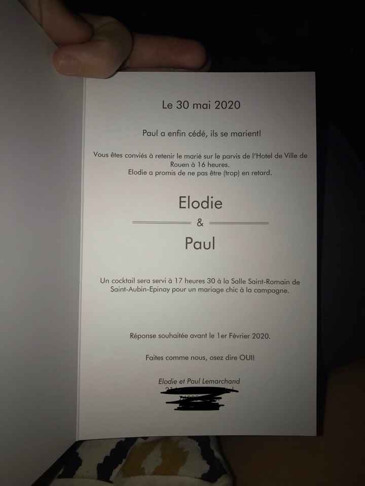 Faire-parts diy drôles pour petits budgets - 2