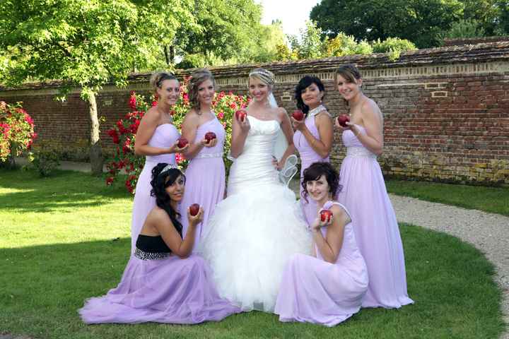 Les Demoiselles d'Honneur et la Mariée en mode Desperate Housewives^^