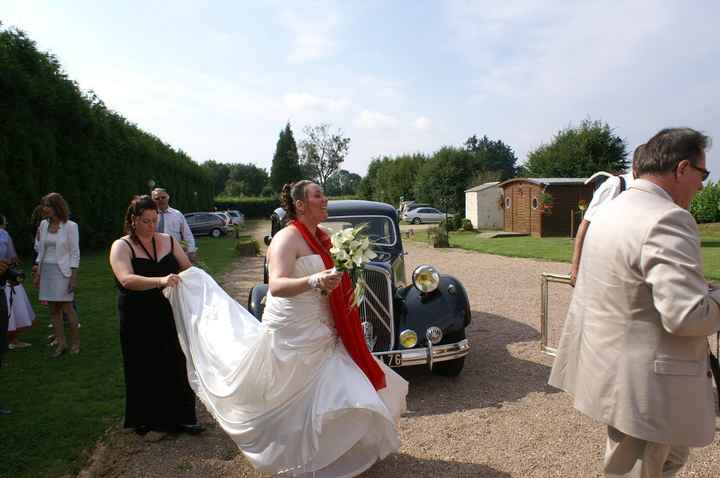 La mariée avec sa soeur jumelle