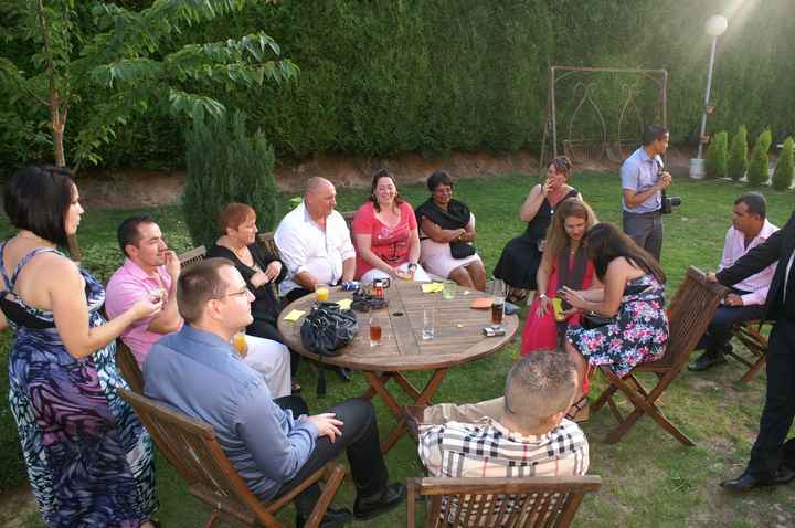 Moment de détente pour nos amies et famille.