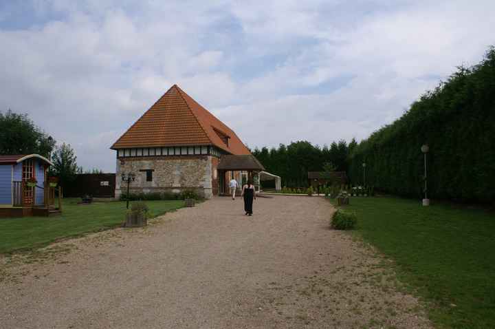 L'entrée de la Grange de Colletot