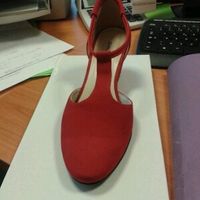 Photo de ma chaussure de mariée de face