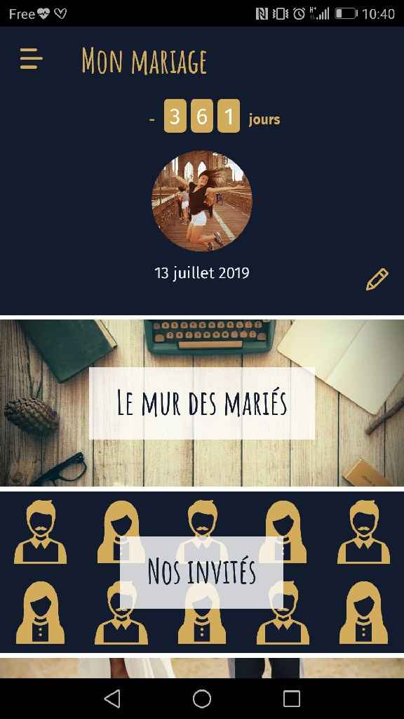 Application '' Merci les amoureux '' 💍 - 1