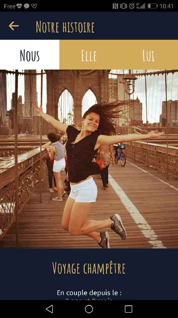 Application '' Merci les amoureux '' 💍 - 4