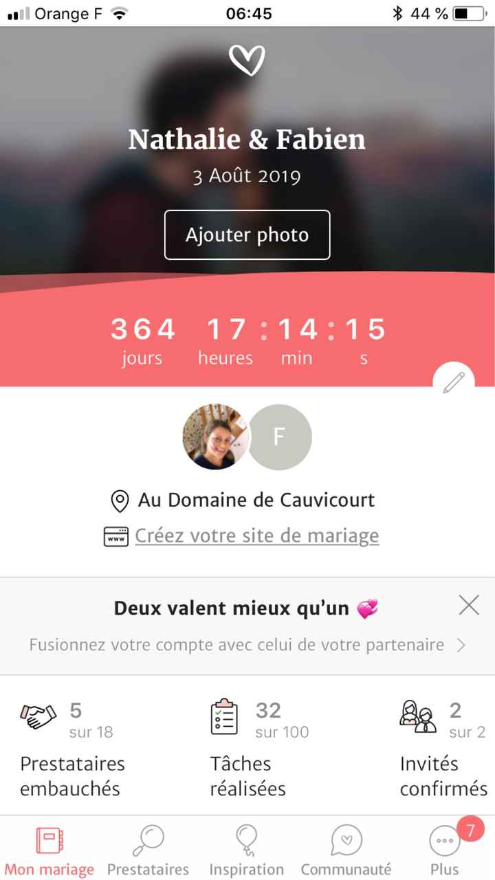 Dans 1 an c’est le grand jour - 1