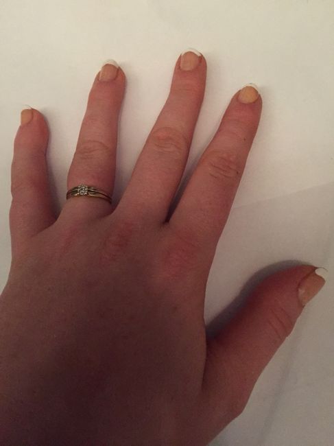 Avez-vous publié une photo de votre bague de fiançailles ? - 1