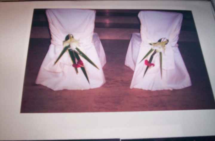 deco de chaises pour l'église