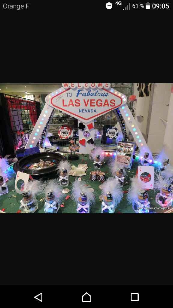 Wedding cake theme vegas marseille et alentours - 1