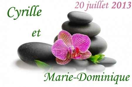 Dessus du faire part