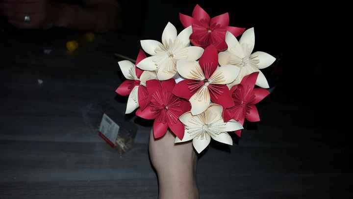 Fleur en origami - 1