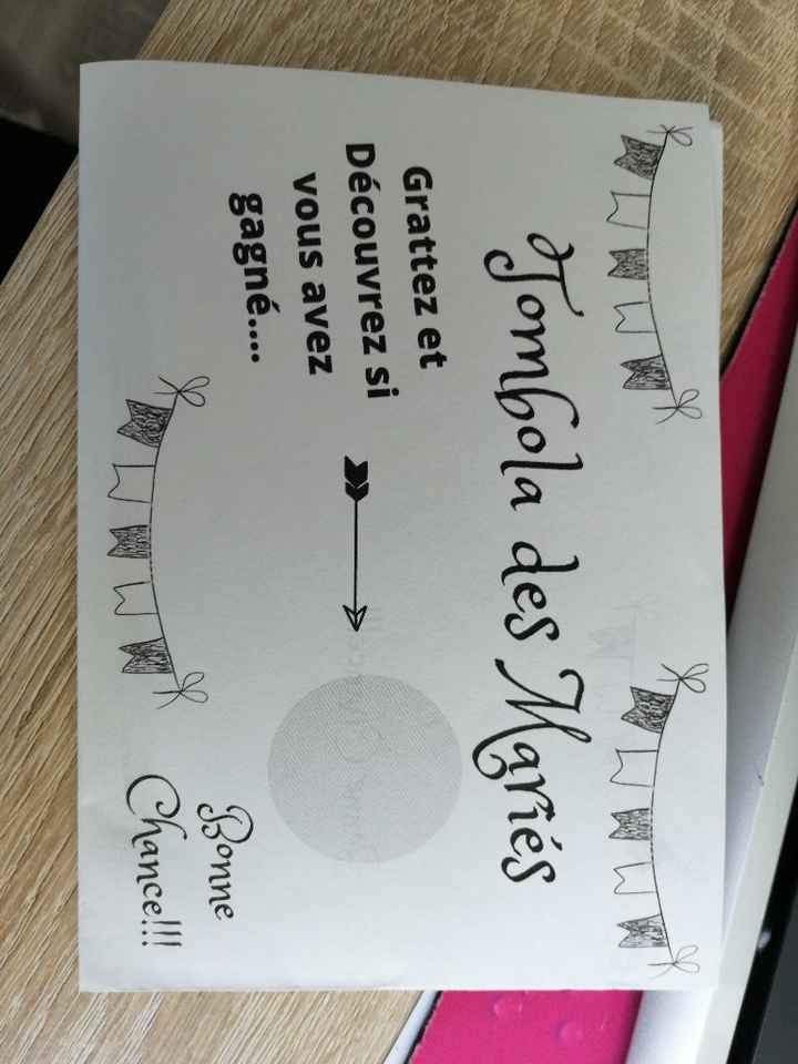 Tickets de tombola - 1
