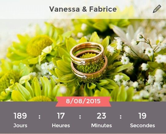 Compte à rebours général mariages.net 3