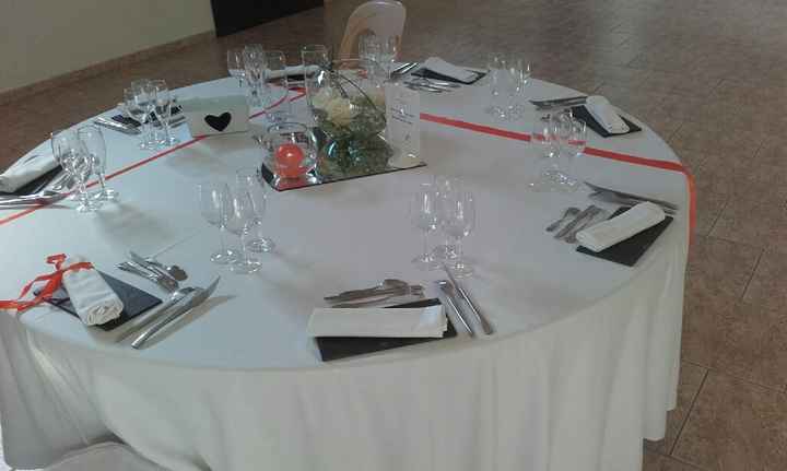 Mon essai déco de table - 2