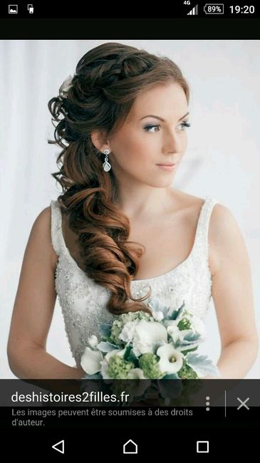 Idée coiffure mariage que j'aime !! - 5