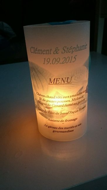 Mon essai menu !! - 2