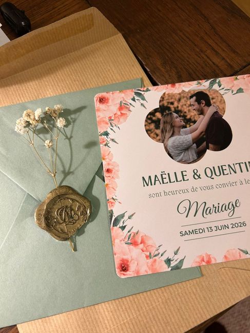 Faire-part - Retour d'expérience 2