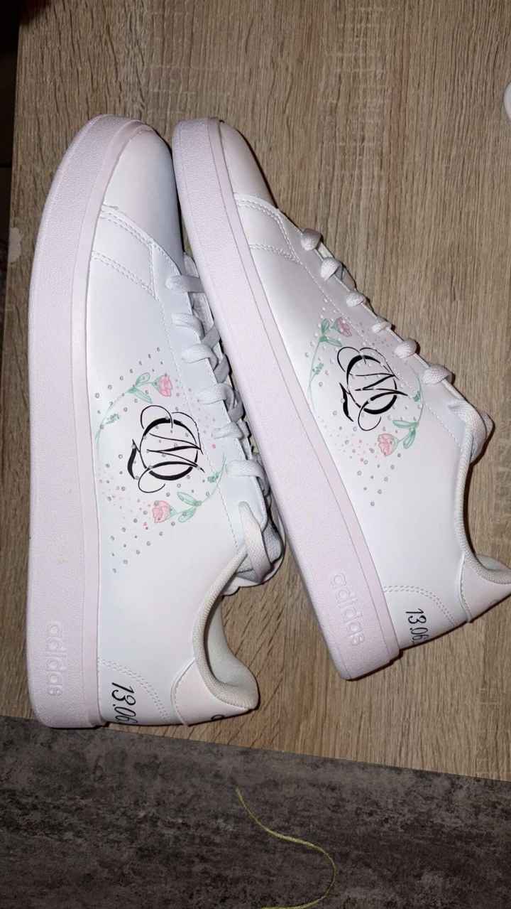 Avancée des préparatifs - Baskets personnalisées - 2