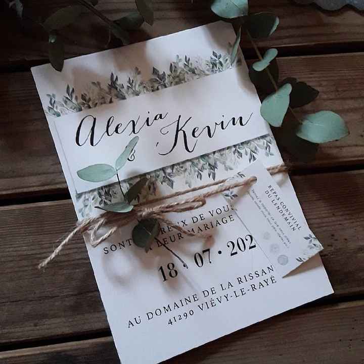 Faire-parts envoyés 😍 - 1