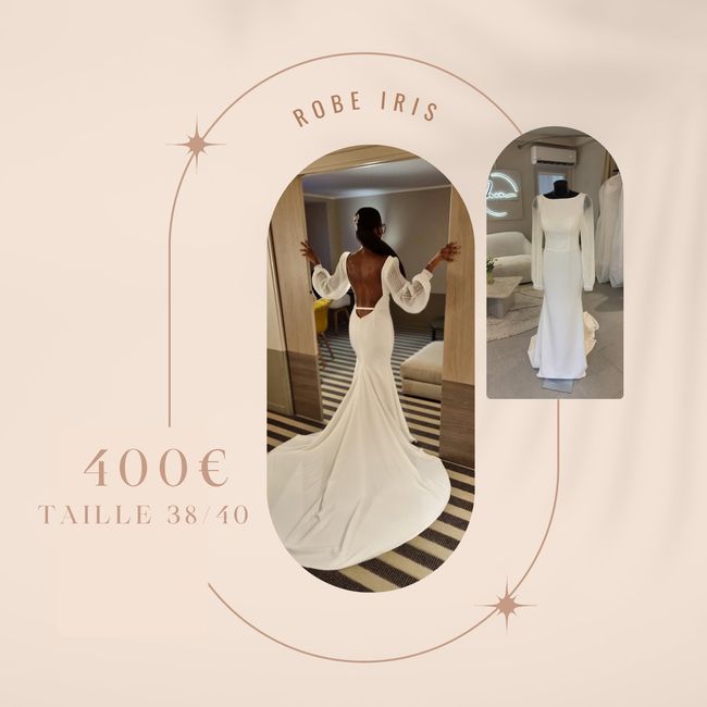 Alerte bon plan robes de mariée 400 euros / fermeture showroom 2