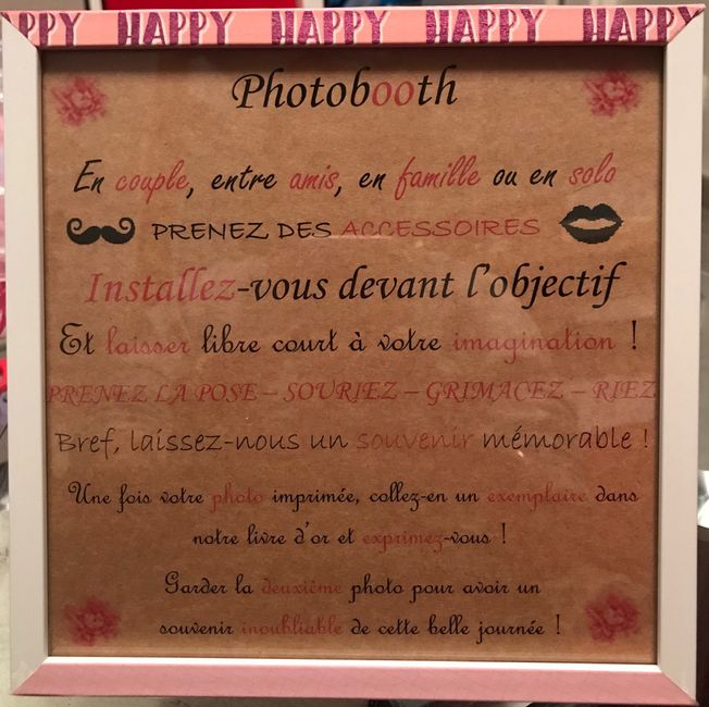 Mes cadres à instructions ! - 3