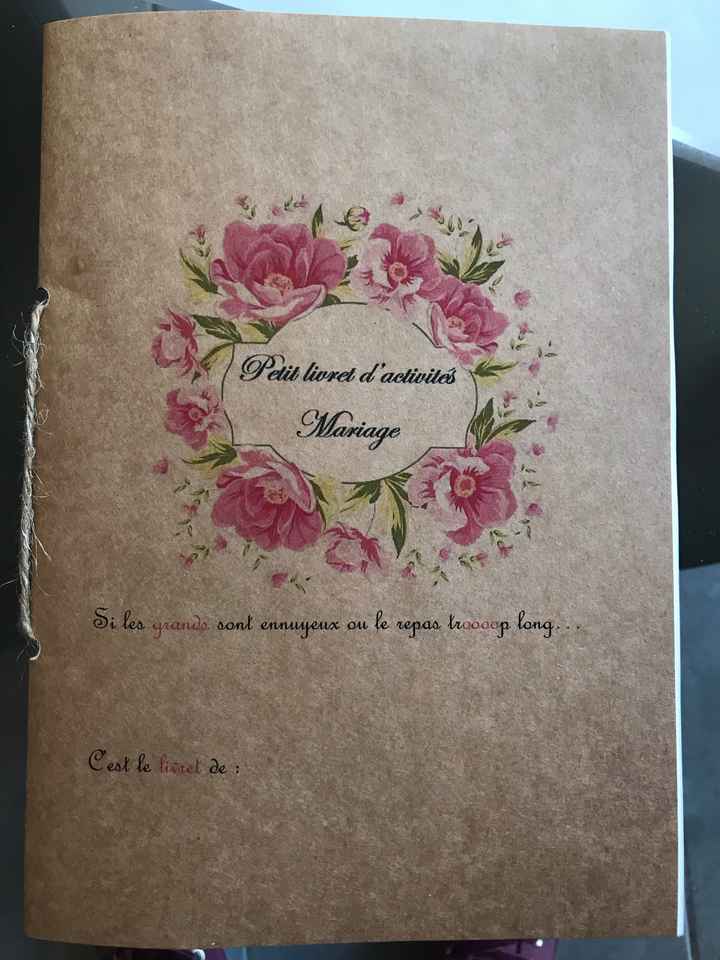 Livrets enfants ^^ - 1