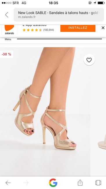 Chaussures de mariée ! - 1
