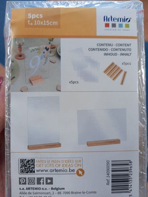 Menu et faire-part diy 1