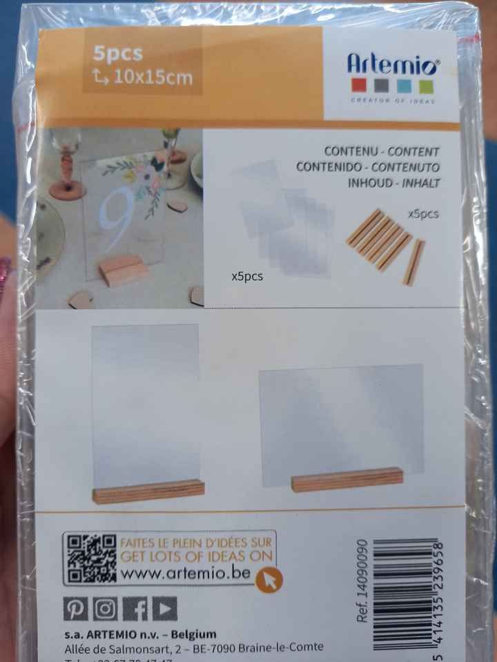 Menu et faire-part diy - 1