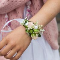 bracelet de fleur pour demoiselle d'honneur
