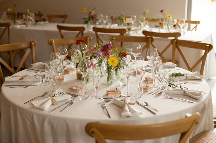 Décoration des tables