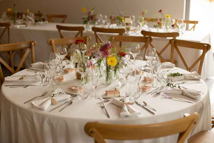 Décoration des tables